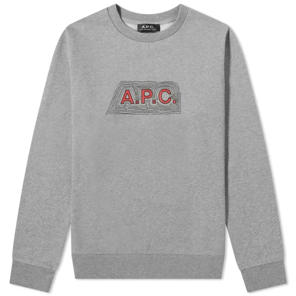 A.P.C. James Logo Crew Sweat