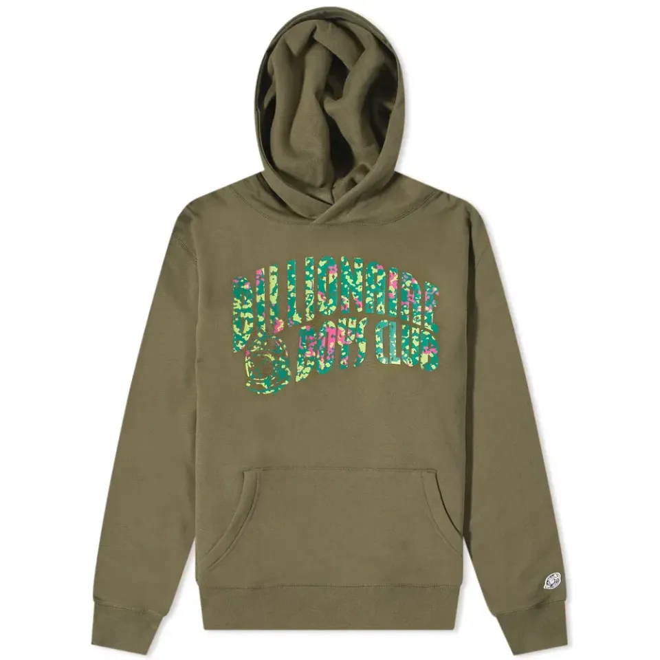 Jungle Camo Arch Logo Popover Hoodie