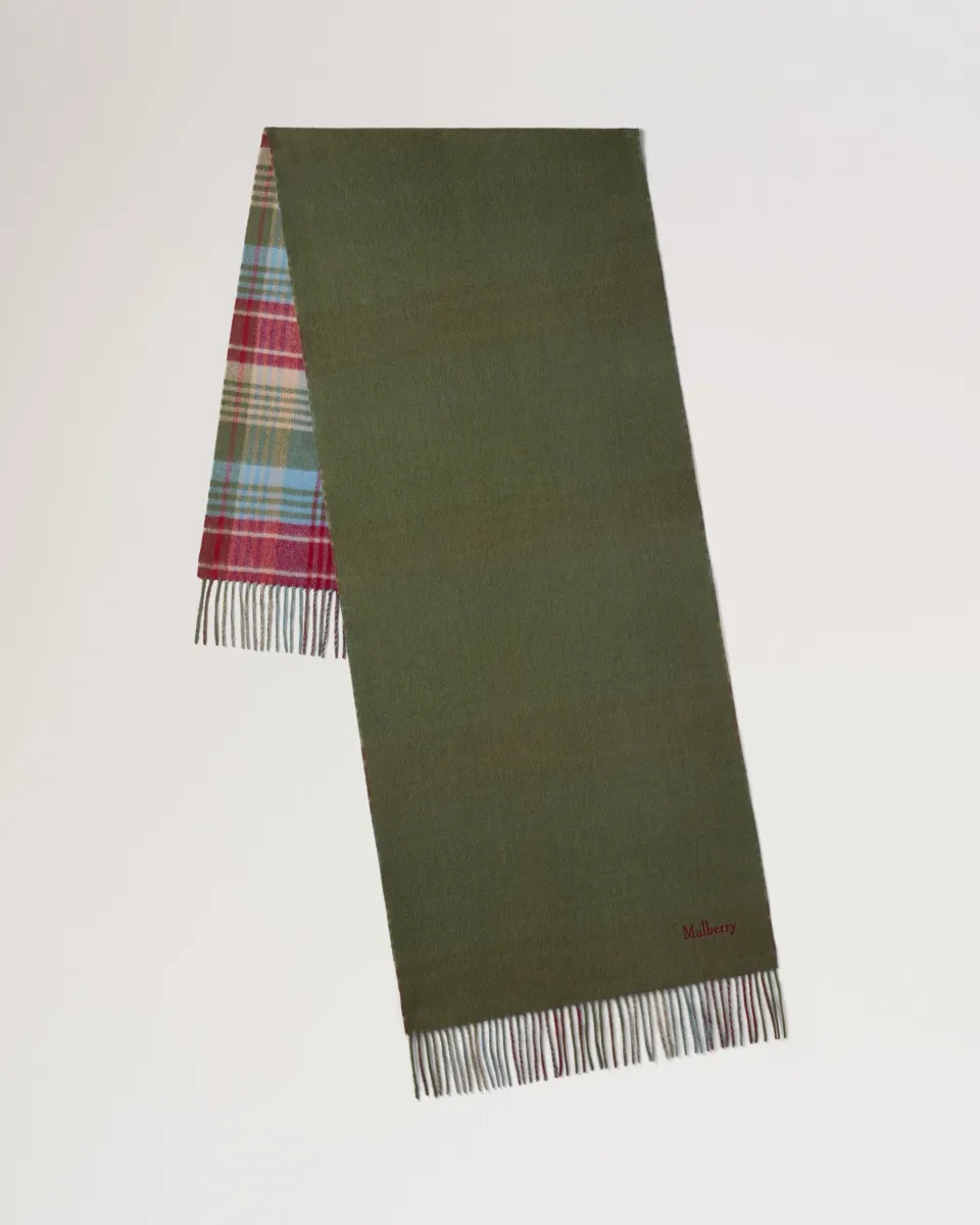 Large Reversible Heritage Check Scarf