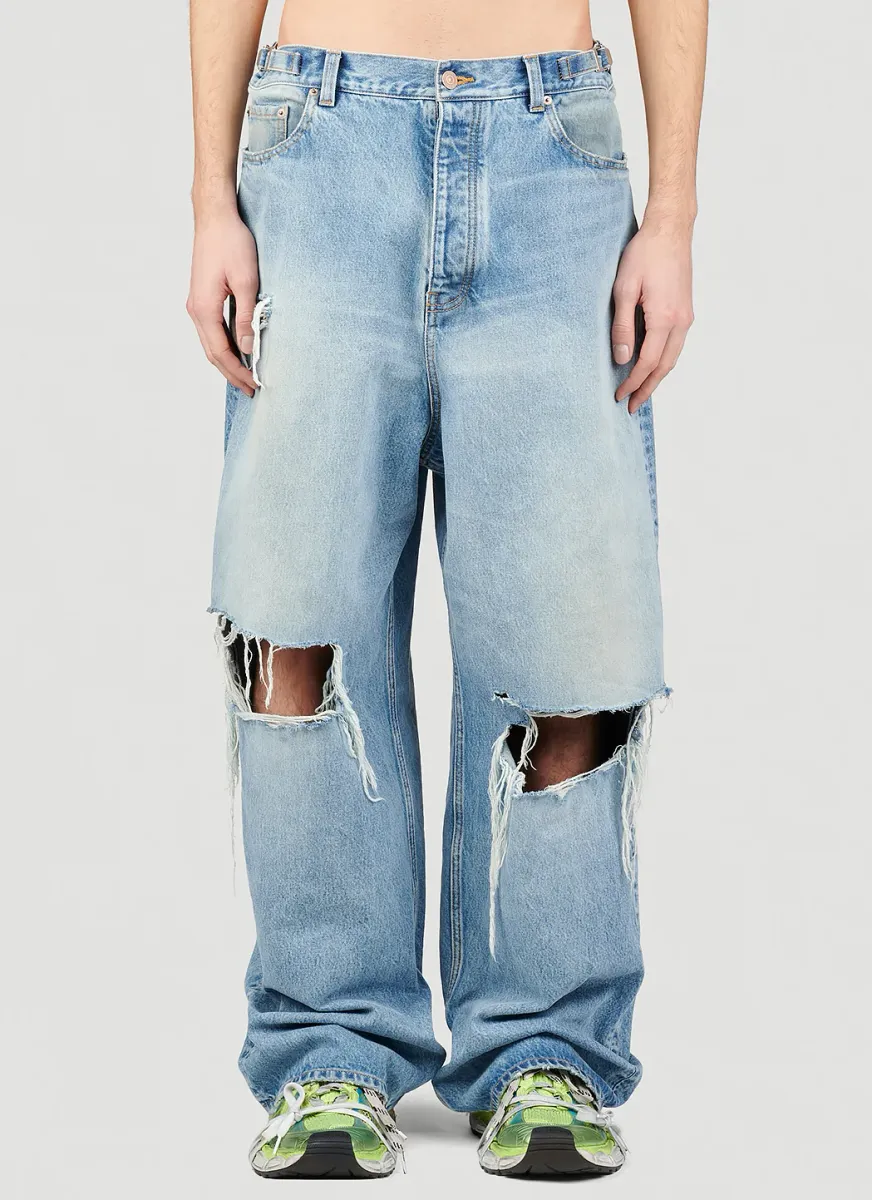 Destroyed Baggy Jeans