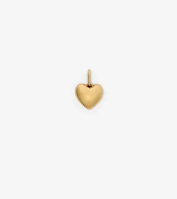Heart Charm in Gold