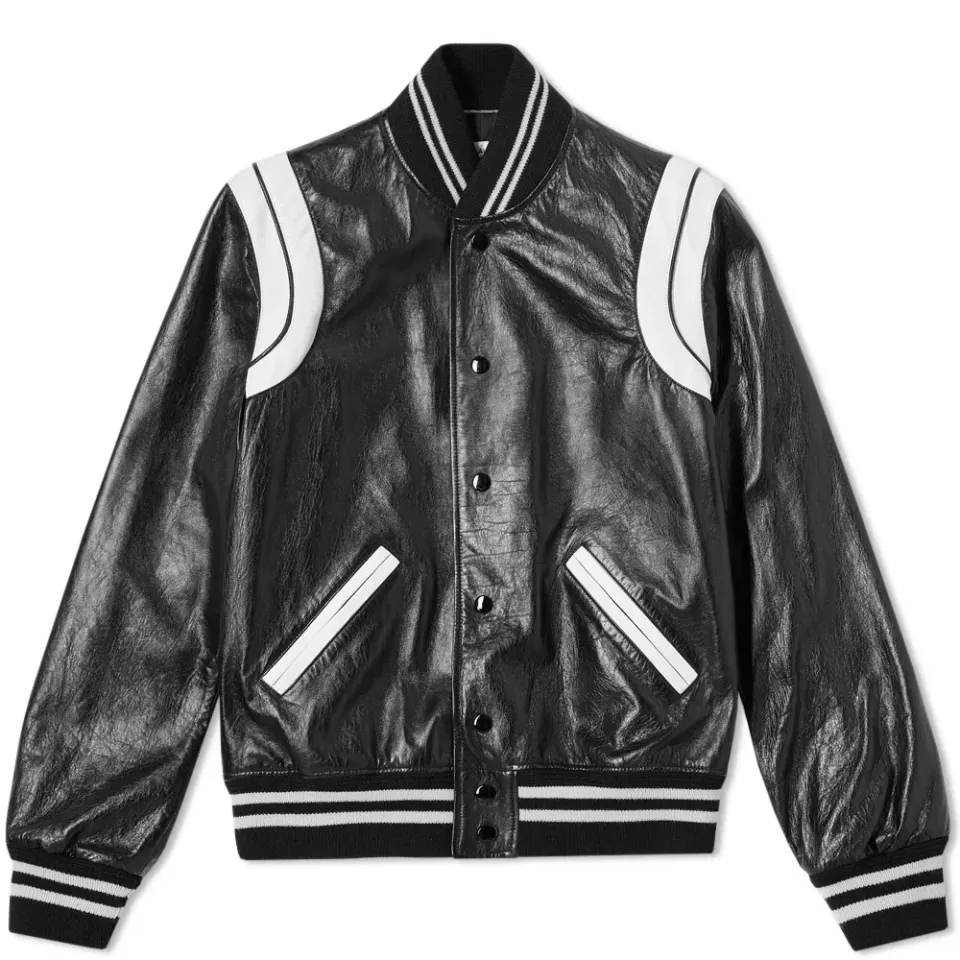Leather Teddy Jacket