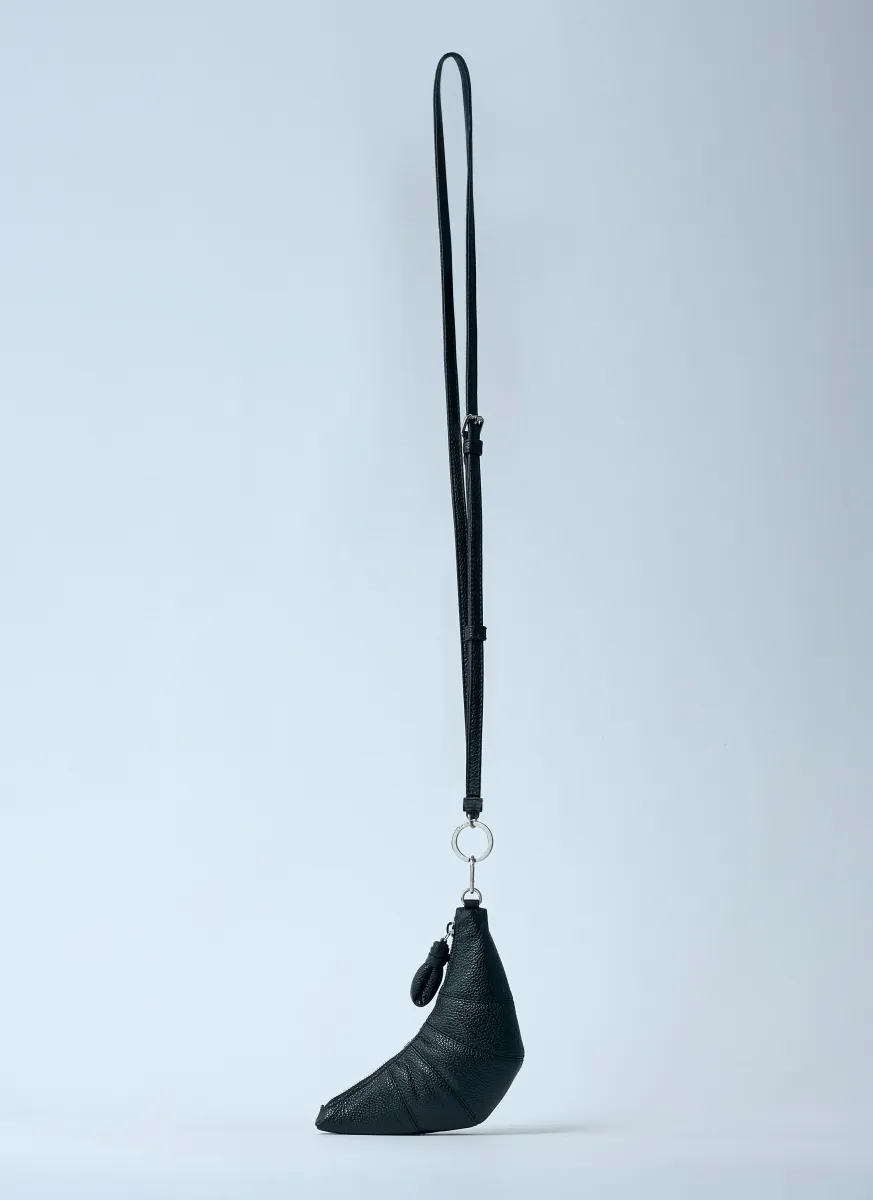 Croissant Coin Pouch Crossbody Bag