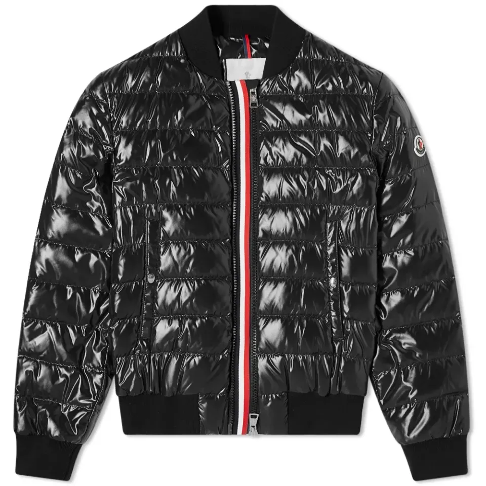 Perouges Tricolore Zip Down Bomber Jacket