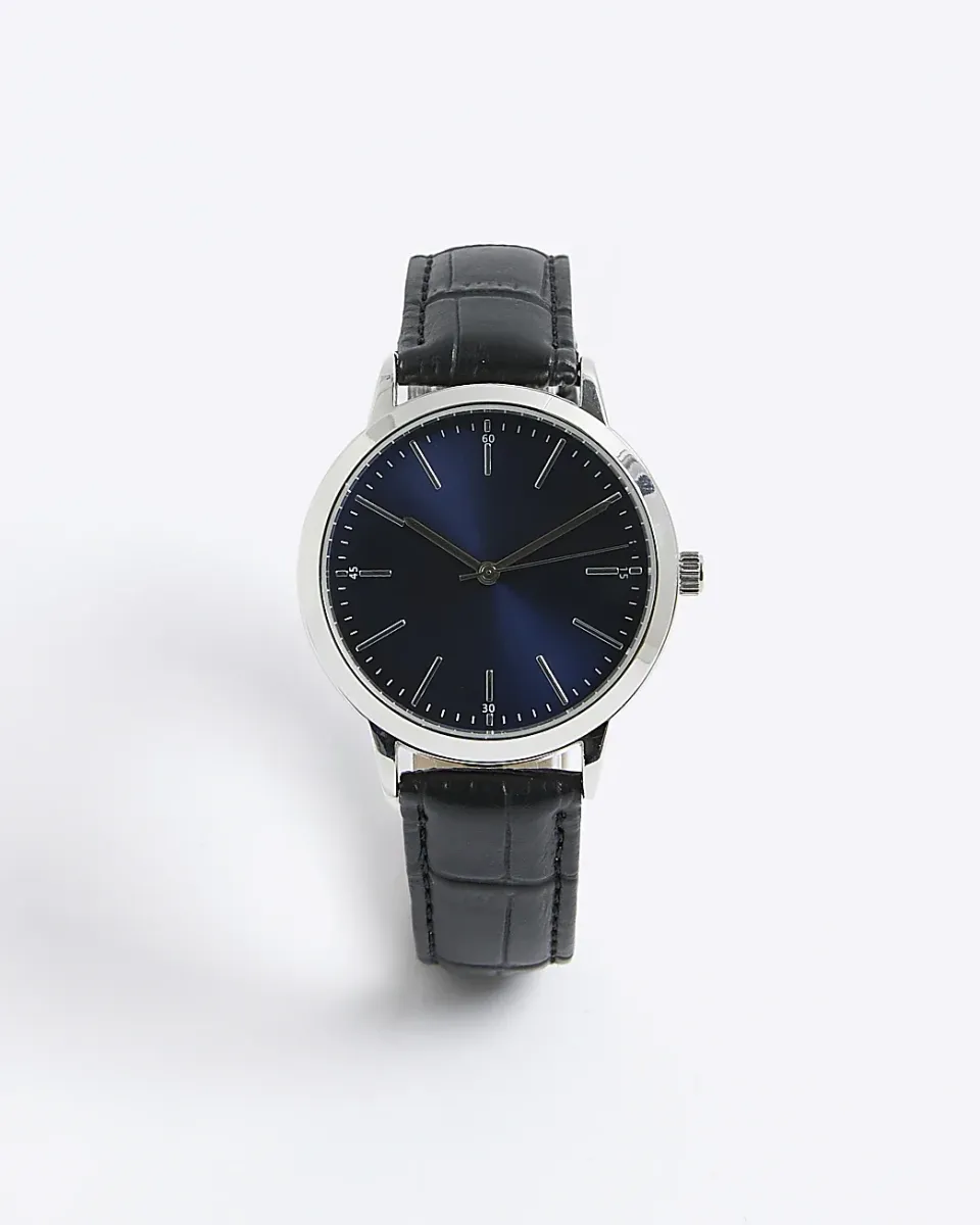 Leather Strap Watch