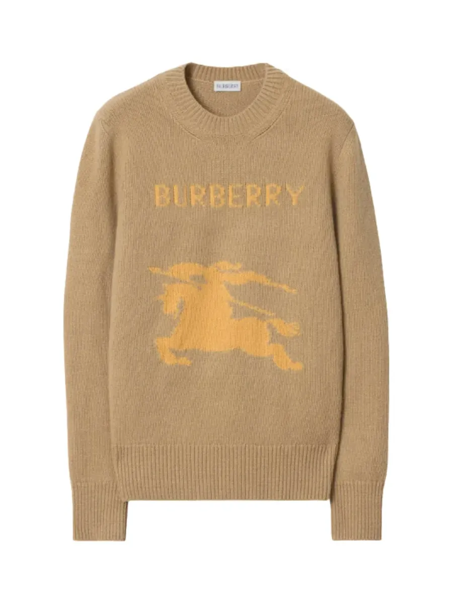 Women knight jumper Flax