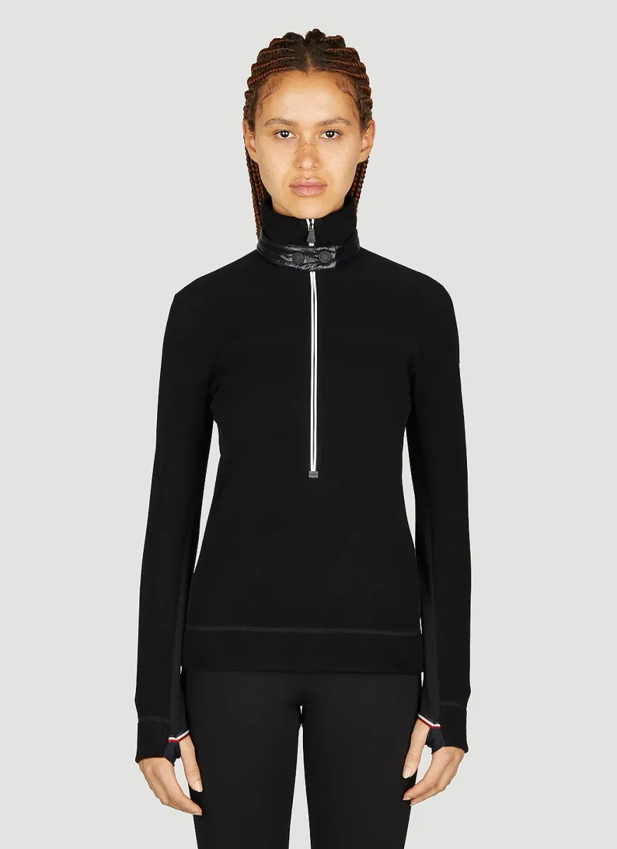 Quarter-Zip-Up Sweatshirt