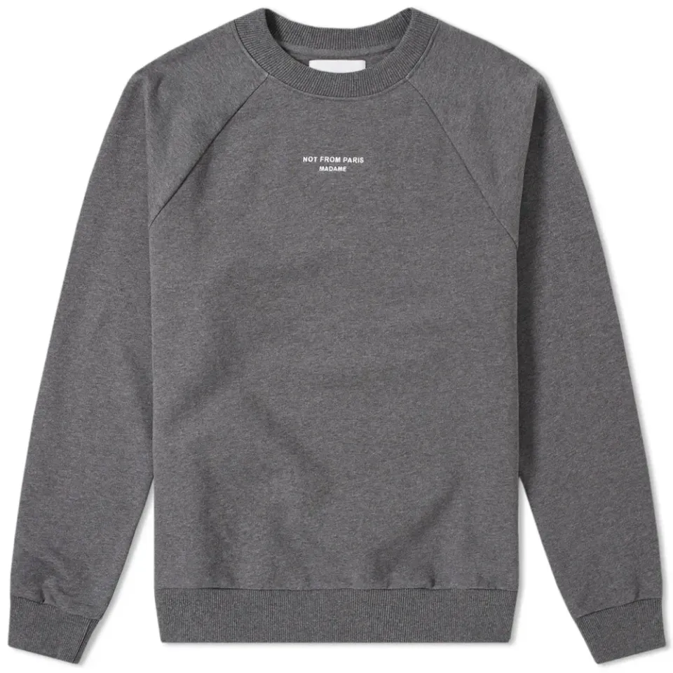 Not from Paris Small Logo Crew Sweat