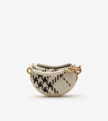 Bridle Clutch in Light beige - Women, Leather