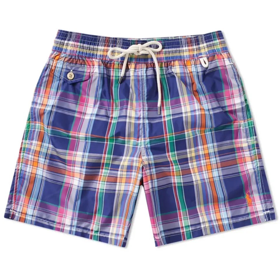Plaid Traveller Swim Short