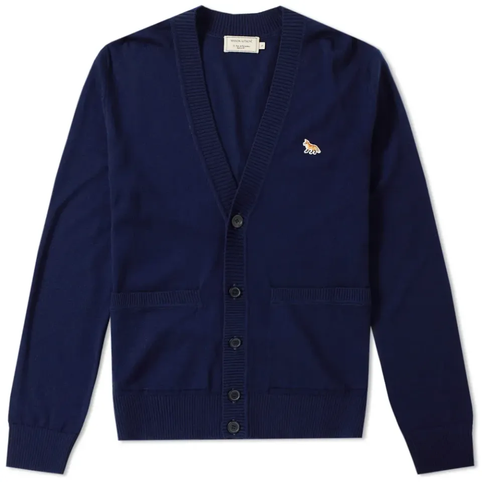Maison Kitsuné Merino Cardigan