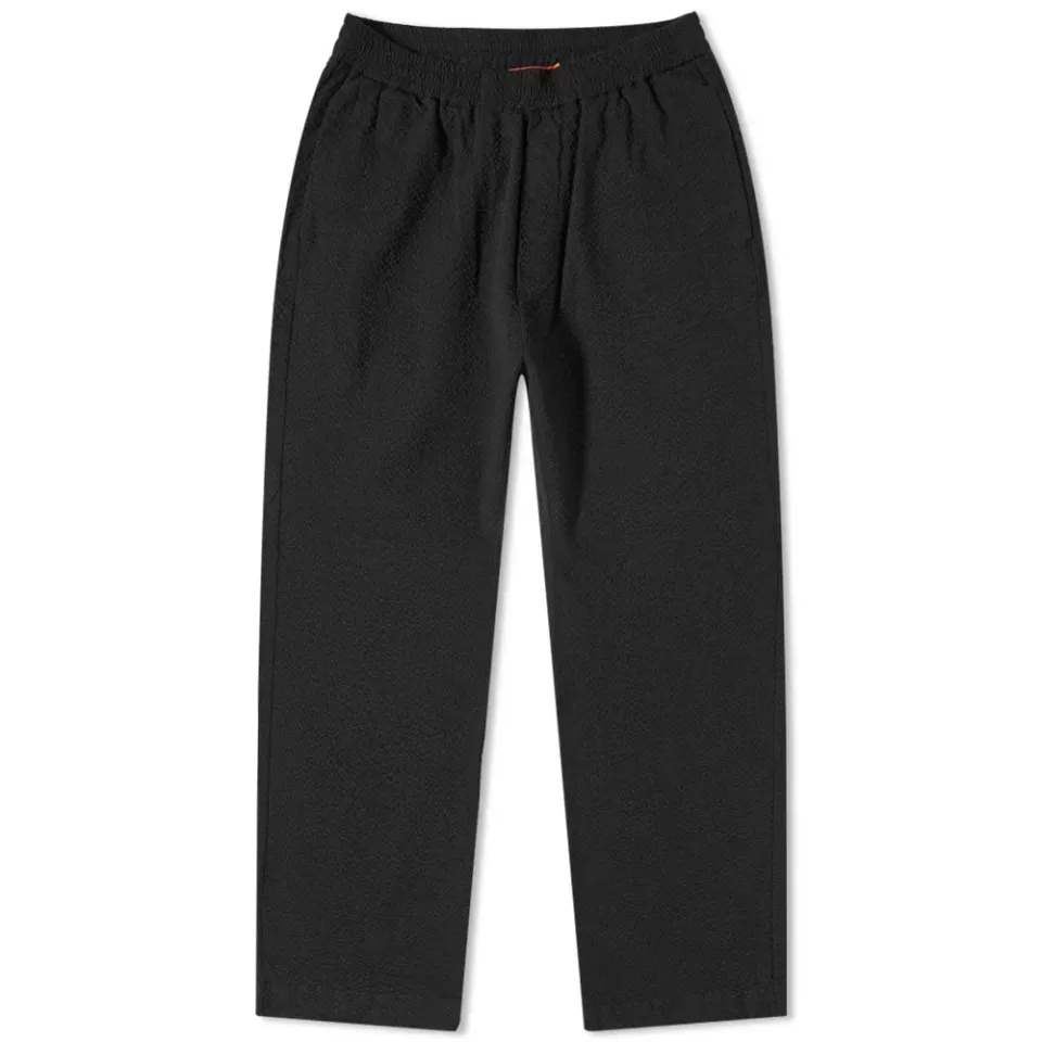 Seersucker Drawstring Trouser