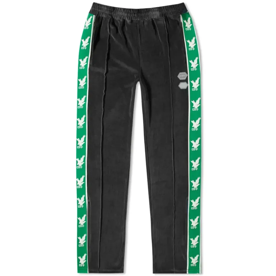 Velour Taped Track Pant