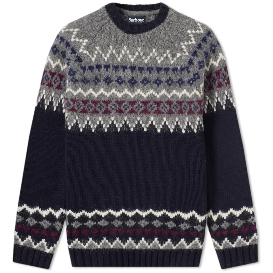 Wetheral Fair Isle Crew Knit