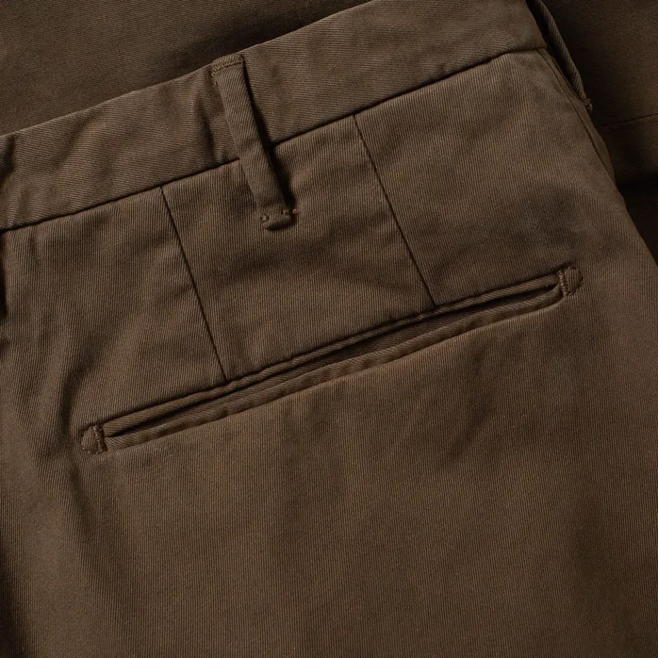 Slim Garment Dyed Chino