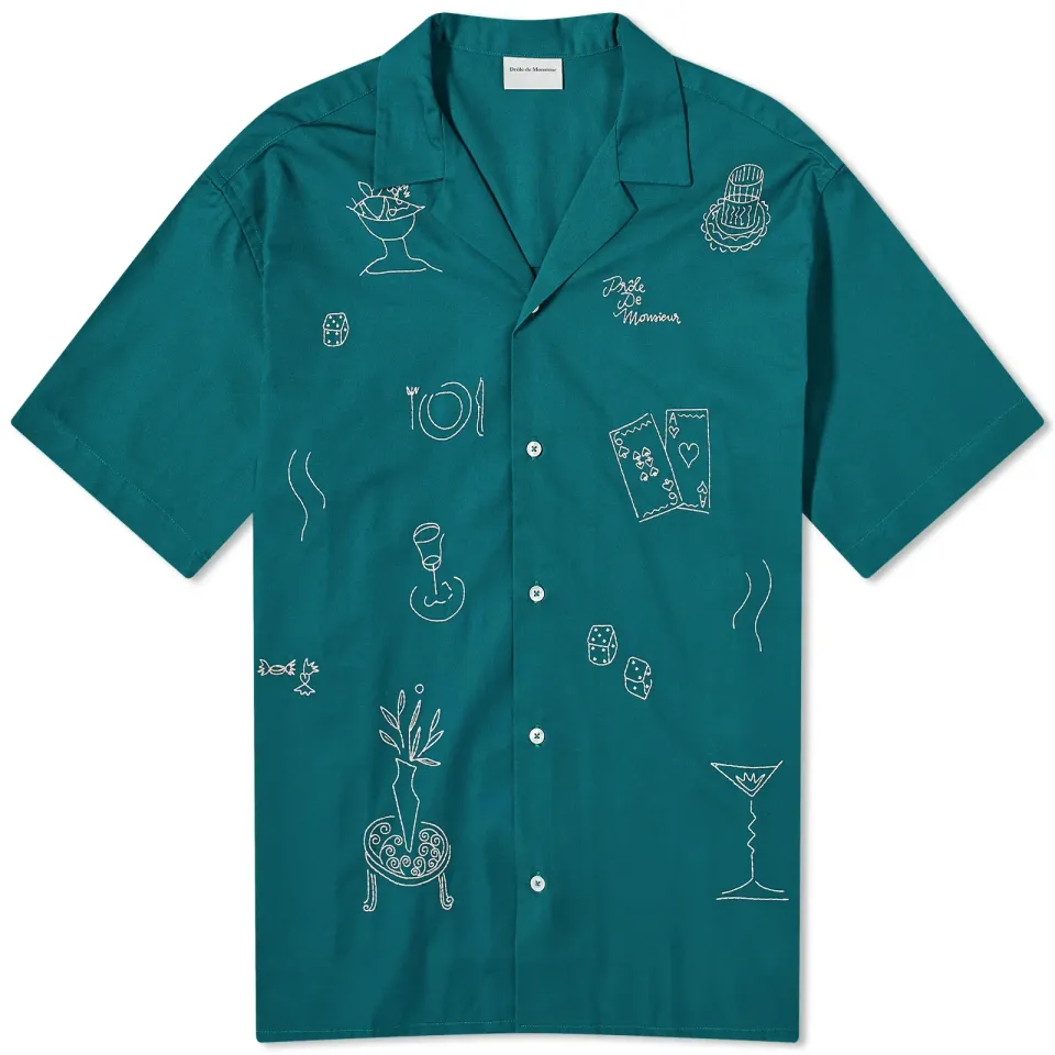Embroidered Vacation Shirt