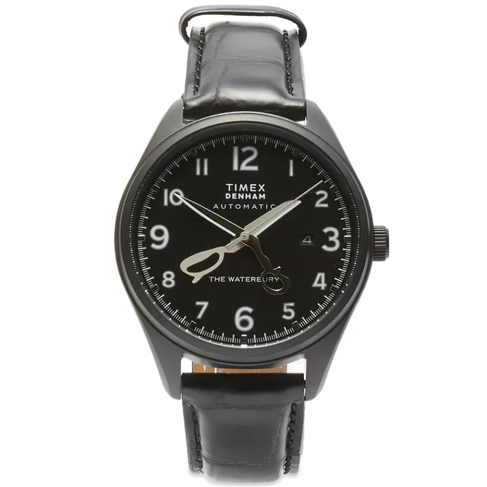 x Denham Waterbury Traditional Automatic 42mm Watch