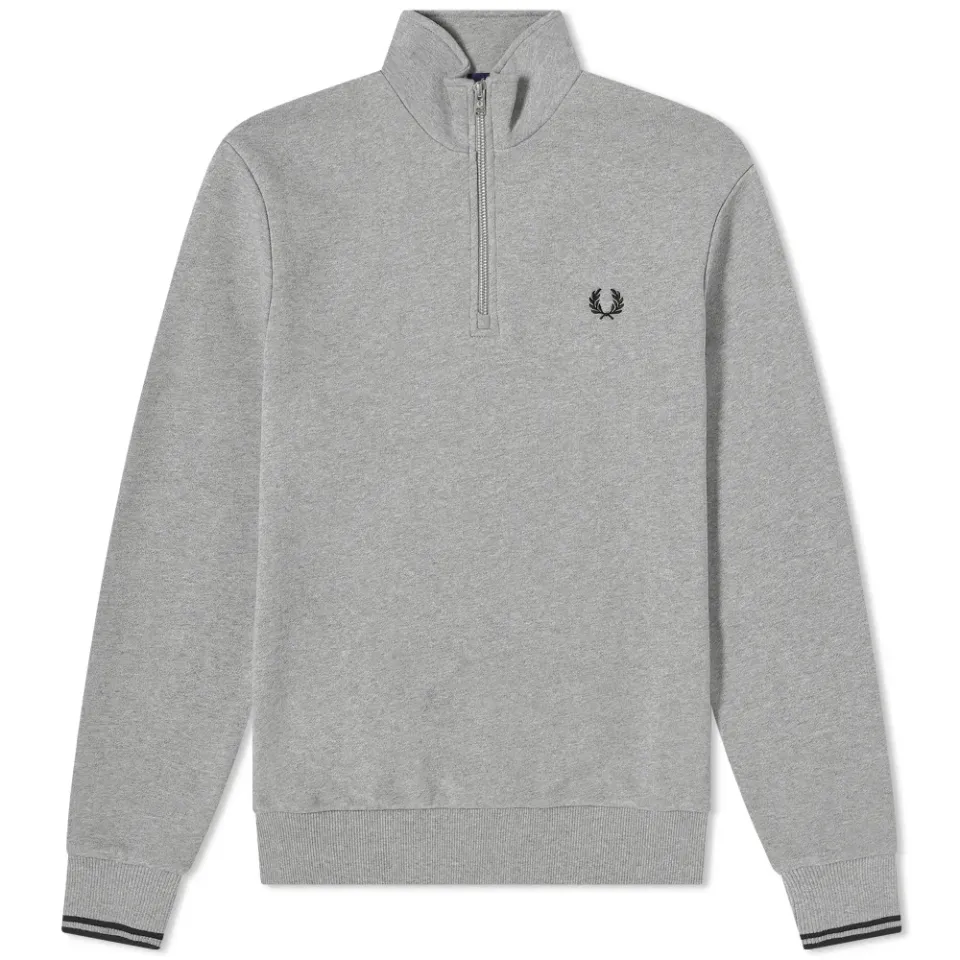 Half Zip Crew Sweat
