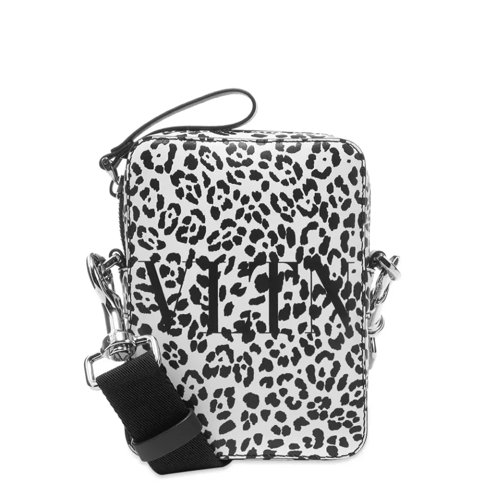 Animal Print Logo Side Bag