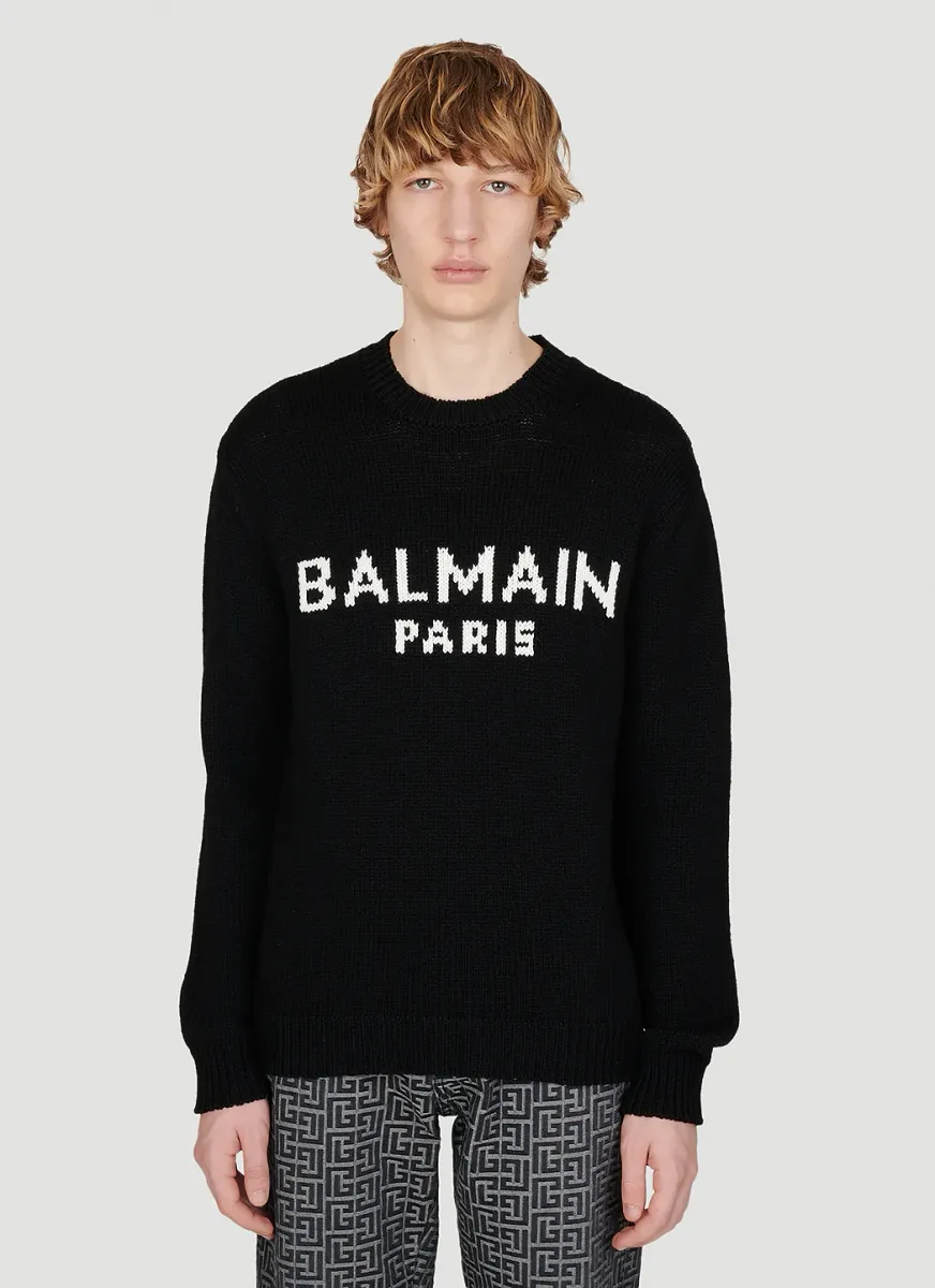 Logo Knit Sweater