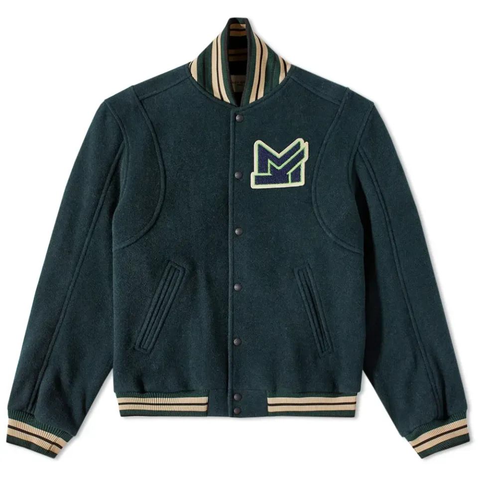 Maison Kitsuné Mk Patch Bomber