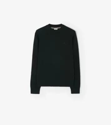 Cashmere Blend Sweater in Anchor green