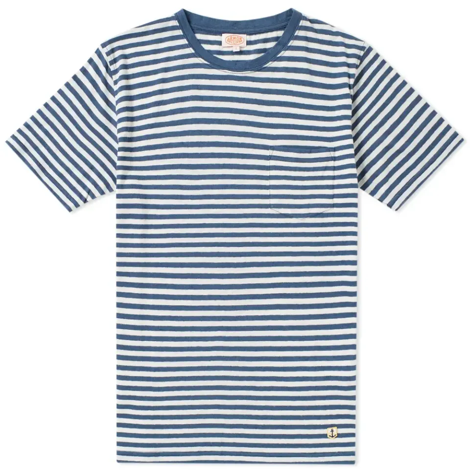 76023 Stripe Pocket Tee