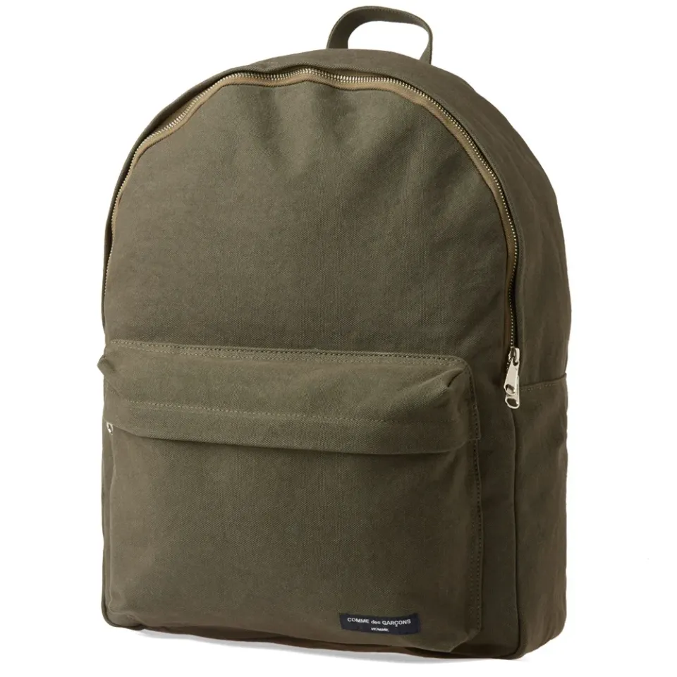 Comme des Garcons Homme Canvas Washed Backpack