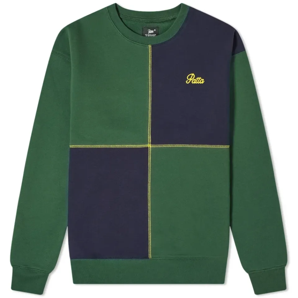 Colour Block Crew Sweat