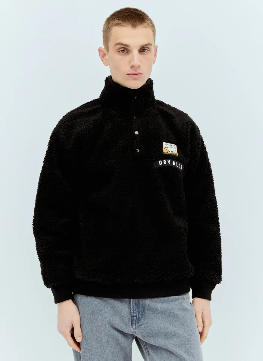 Boa Fleece Half-Button Jacket