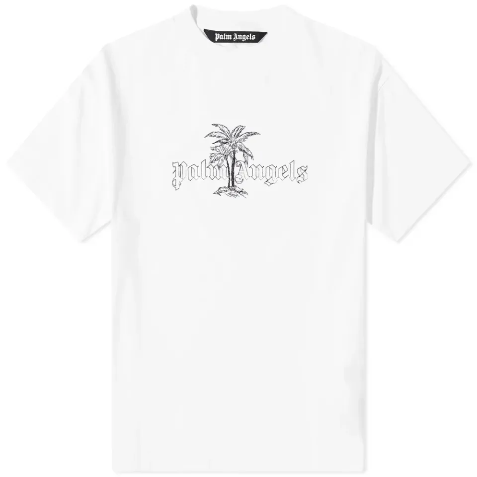 Sunset Palm Logo T-Shirt