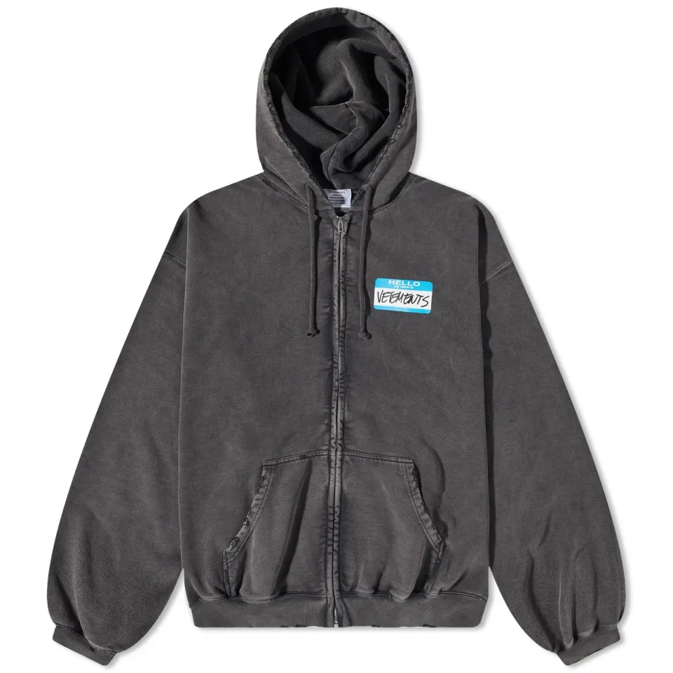 My Name Is Zip Up Hoodie
