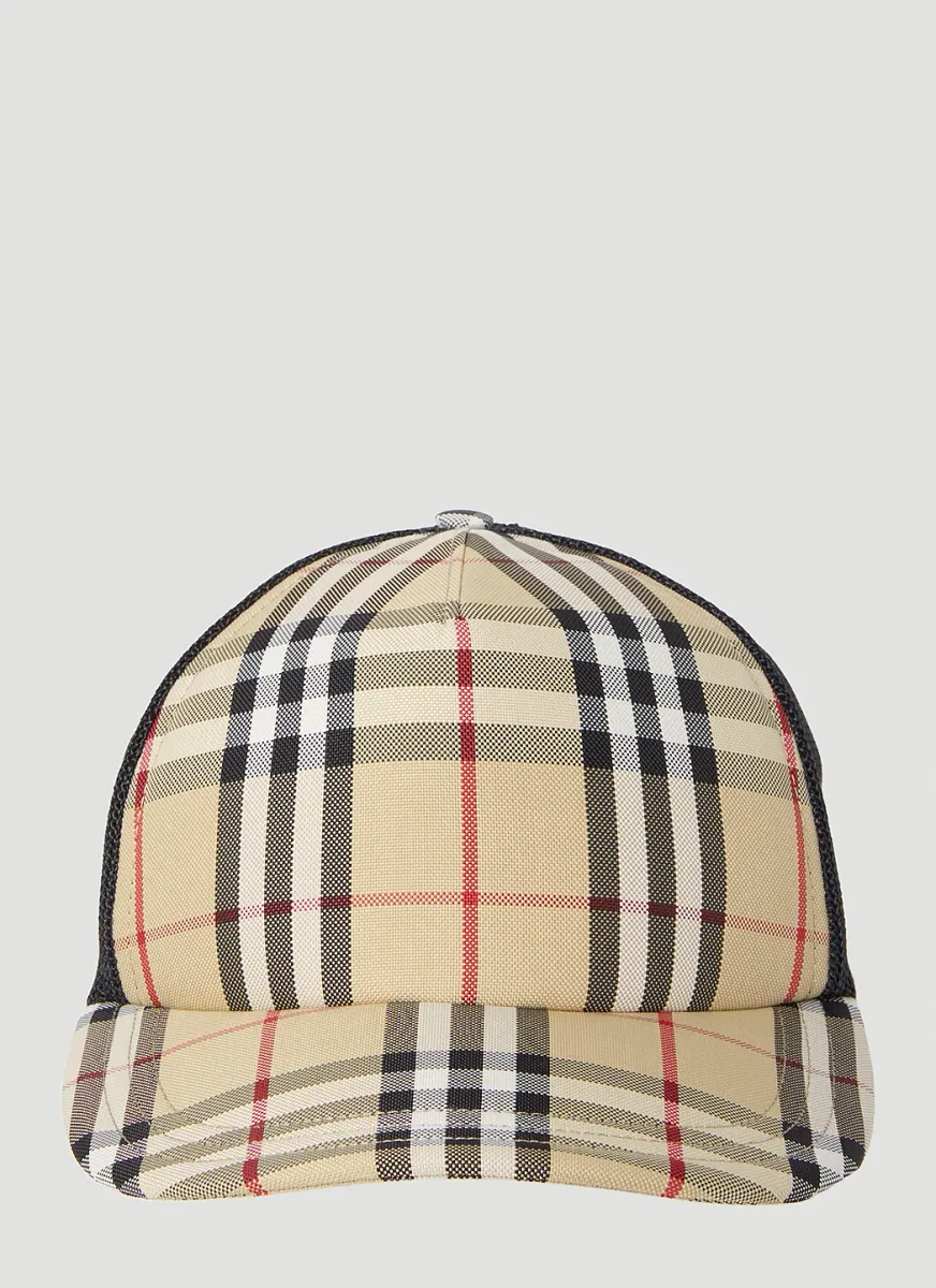 Check Trucker Cap