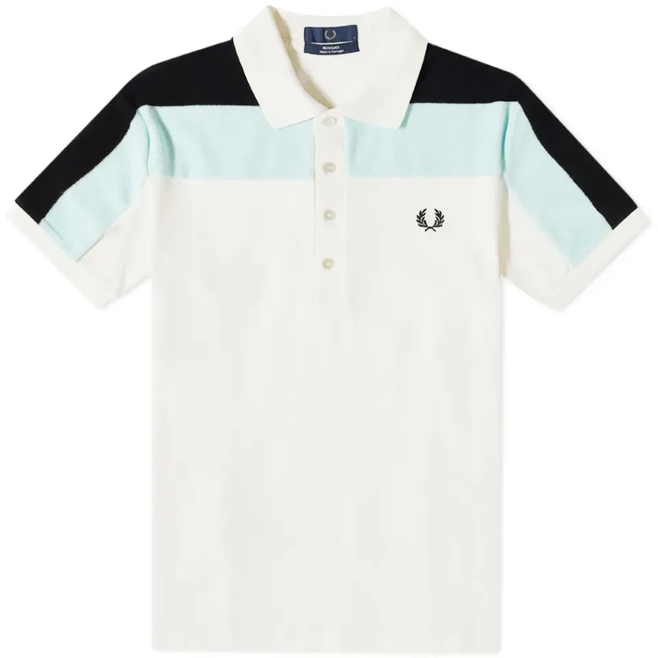 Towelling Panel Polo