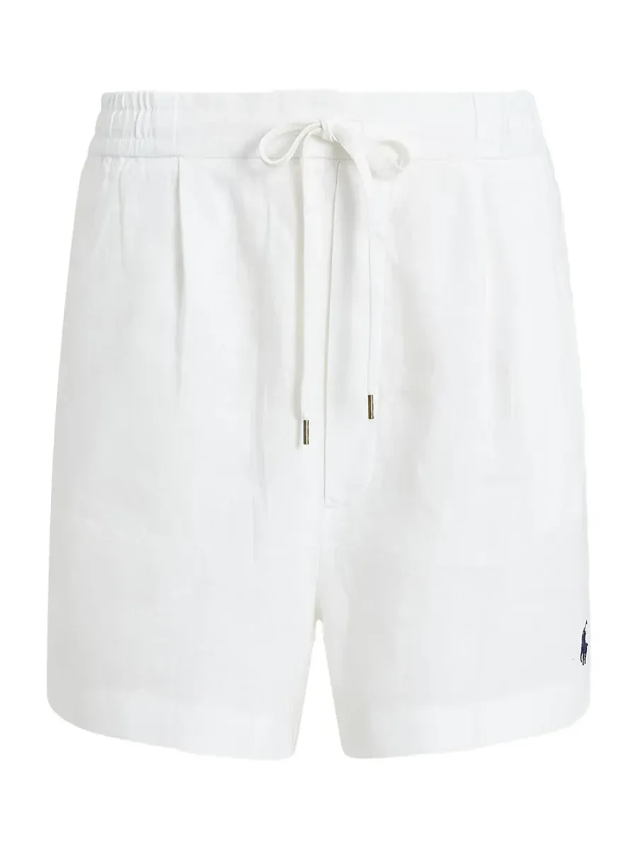 Drawstring Shorts White