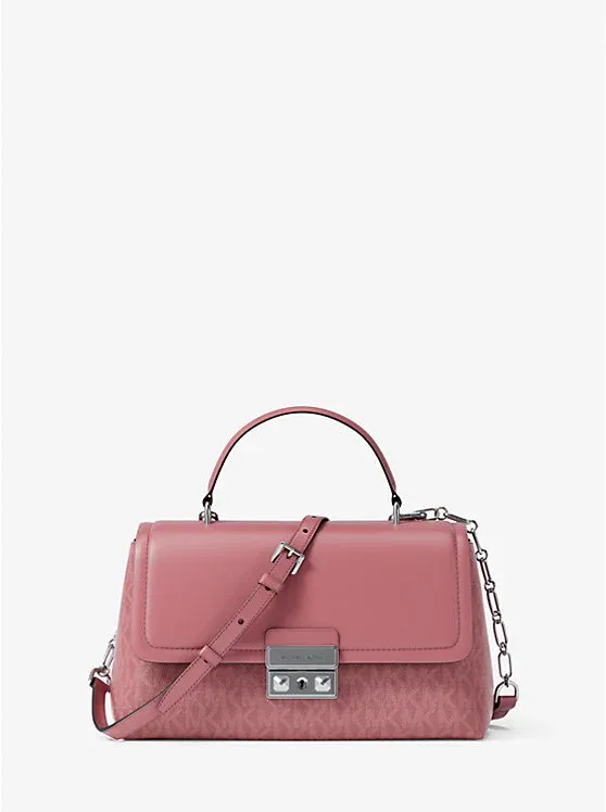 Tribeca Extra-Small Signature Logo Satchel
