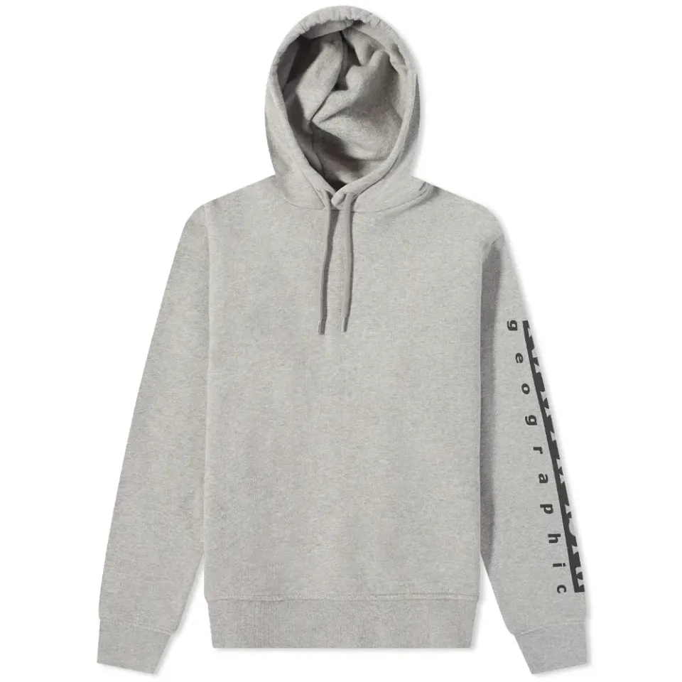 Large Box Logo Popover Hoodie