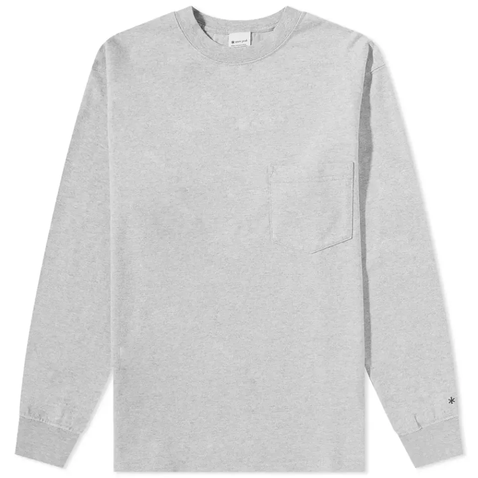 Long Sleeve Recycled Cotton Heavy T-Shirt