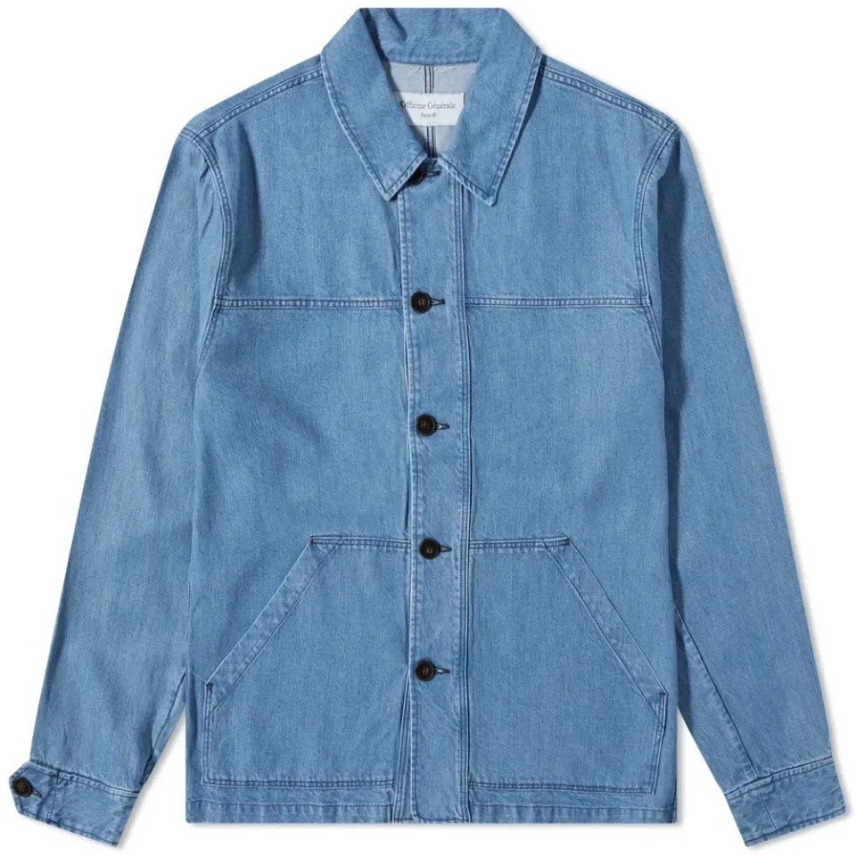 Lorenzo Indigo Work Jacket