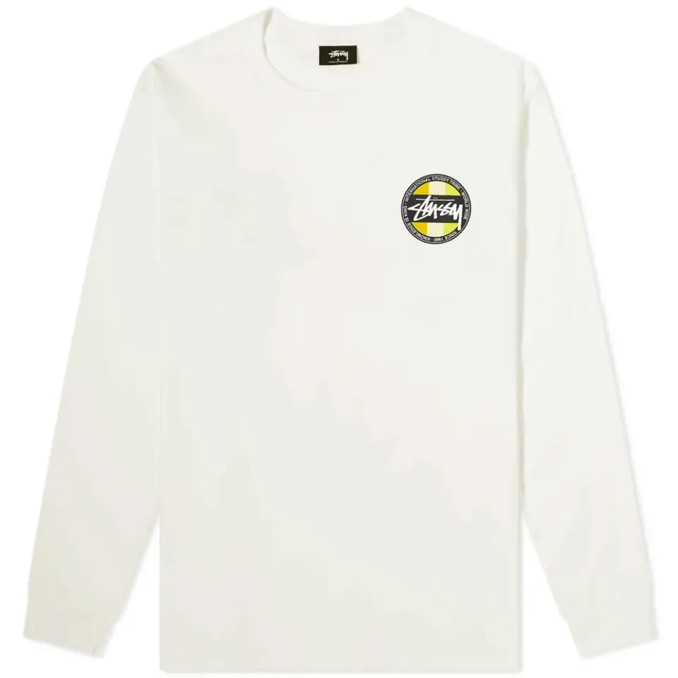 Long Sleeve Classic Dot Pigment Dyed T-Shirt