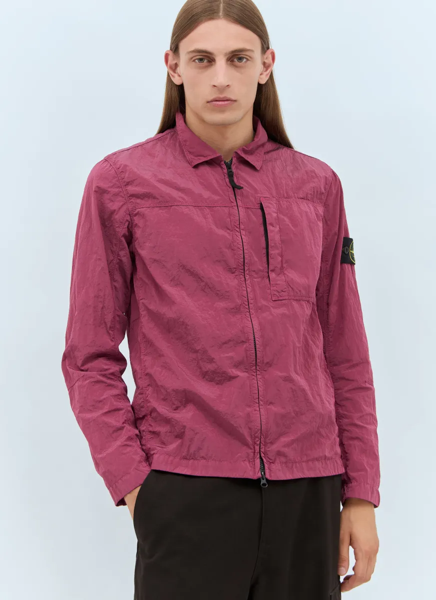 Zip-Up Overshirt