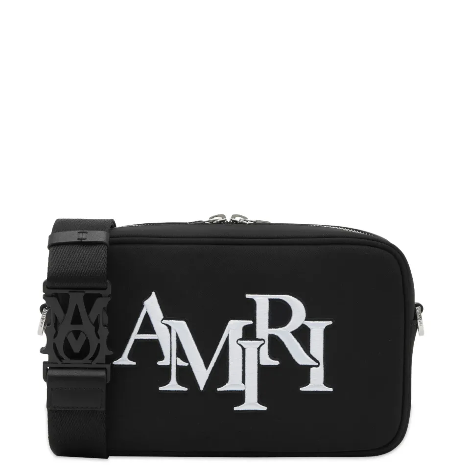 Staggered Logo Camera Bag