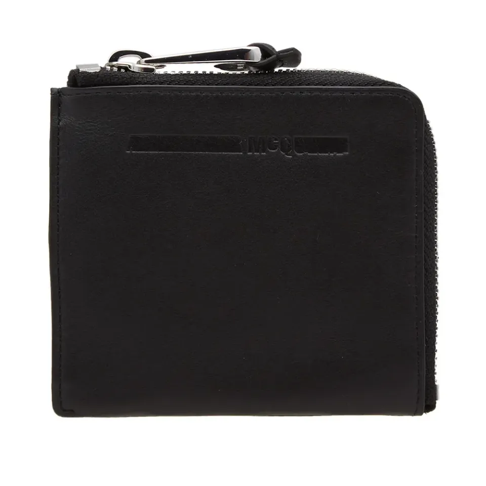 McQ by Alexander McQueen Logo Zip Wallet
