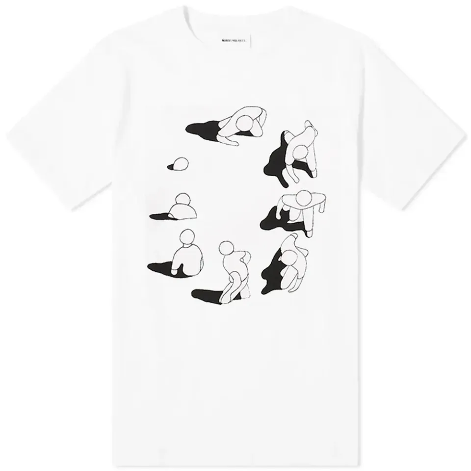 X Geoff Mcfetridge Niels Circle Logo T-Shirt