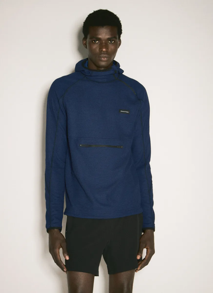 Hooded Running Mudlayer Sweater
