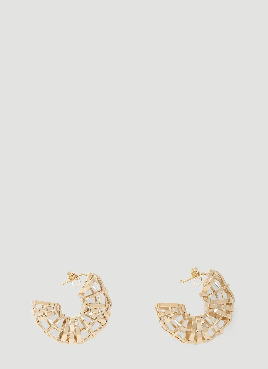 Open Cage Earrings