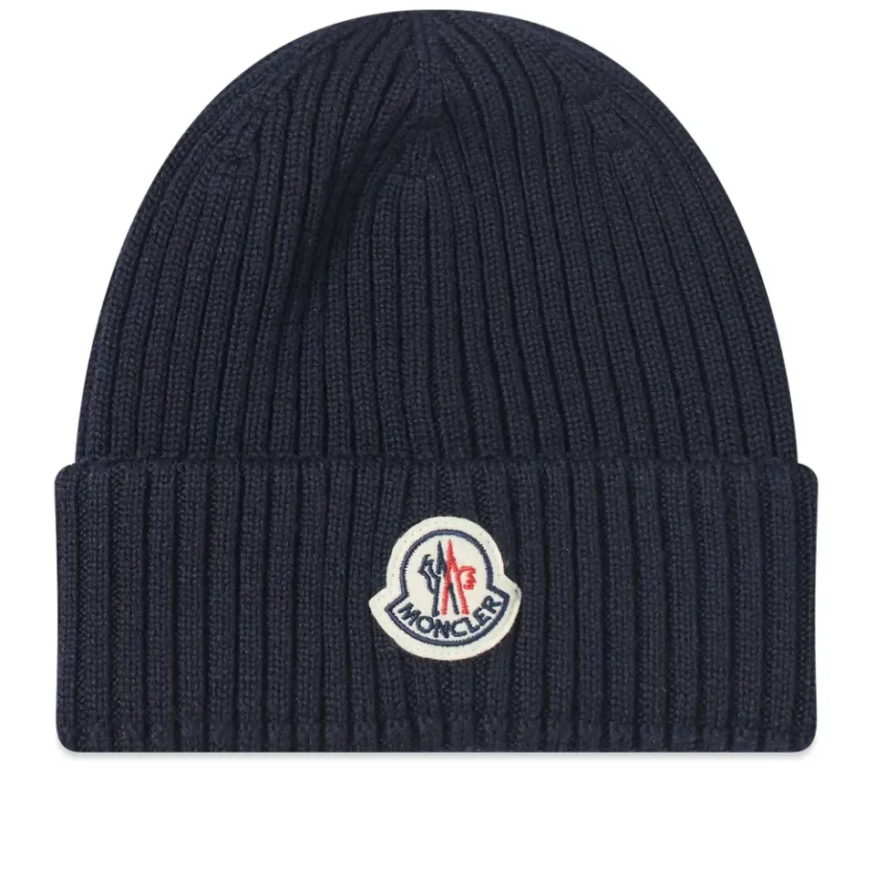 Chunky Rib Logo Beanie