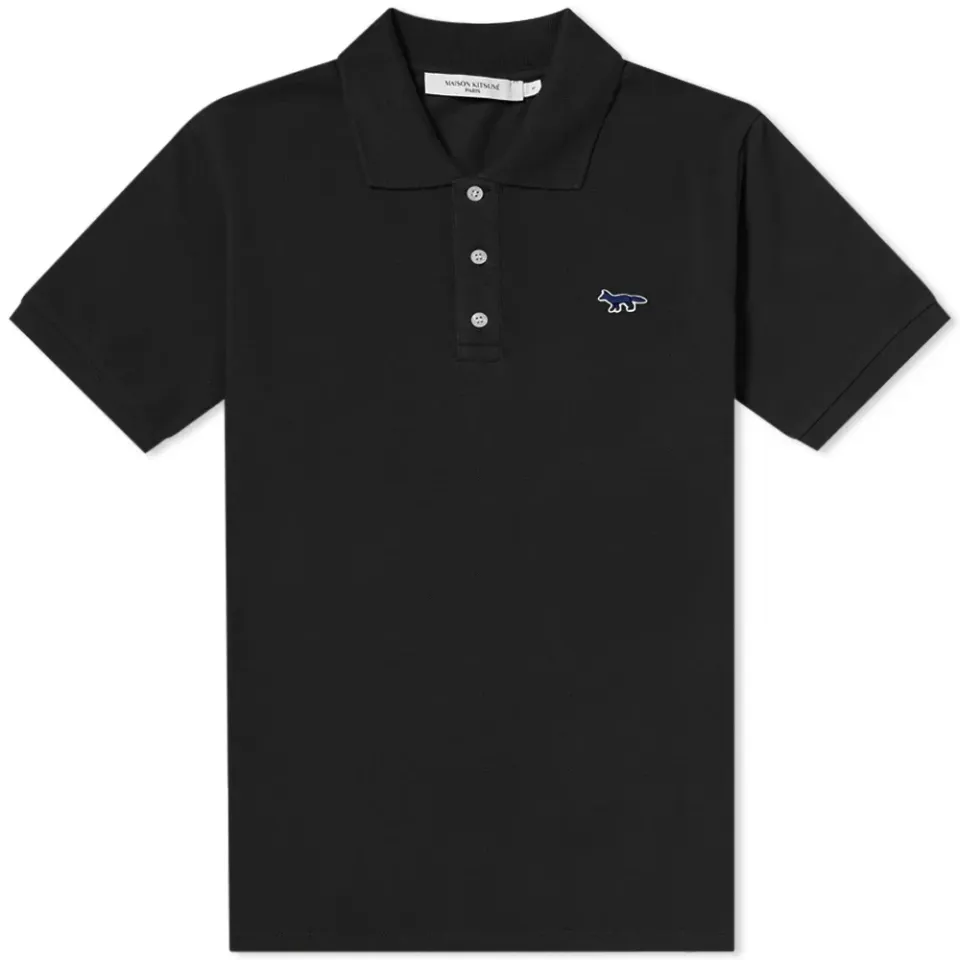 Maison Kitsuné Navy Fox Patch Classic Polo