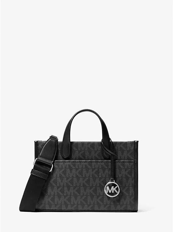 Gigi Small Signature Logo Messenger Bag