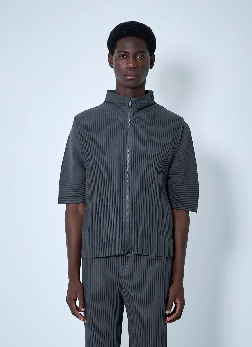 Pleated Vest